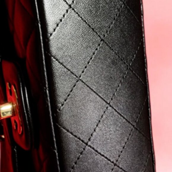 Chanel Coco Charms Mini Rectangular Flap Bag – Black Quilted Lambskin, Gold Hard - Picture 6 of 14